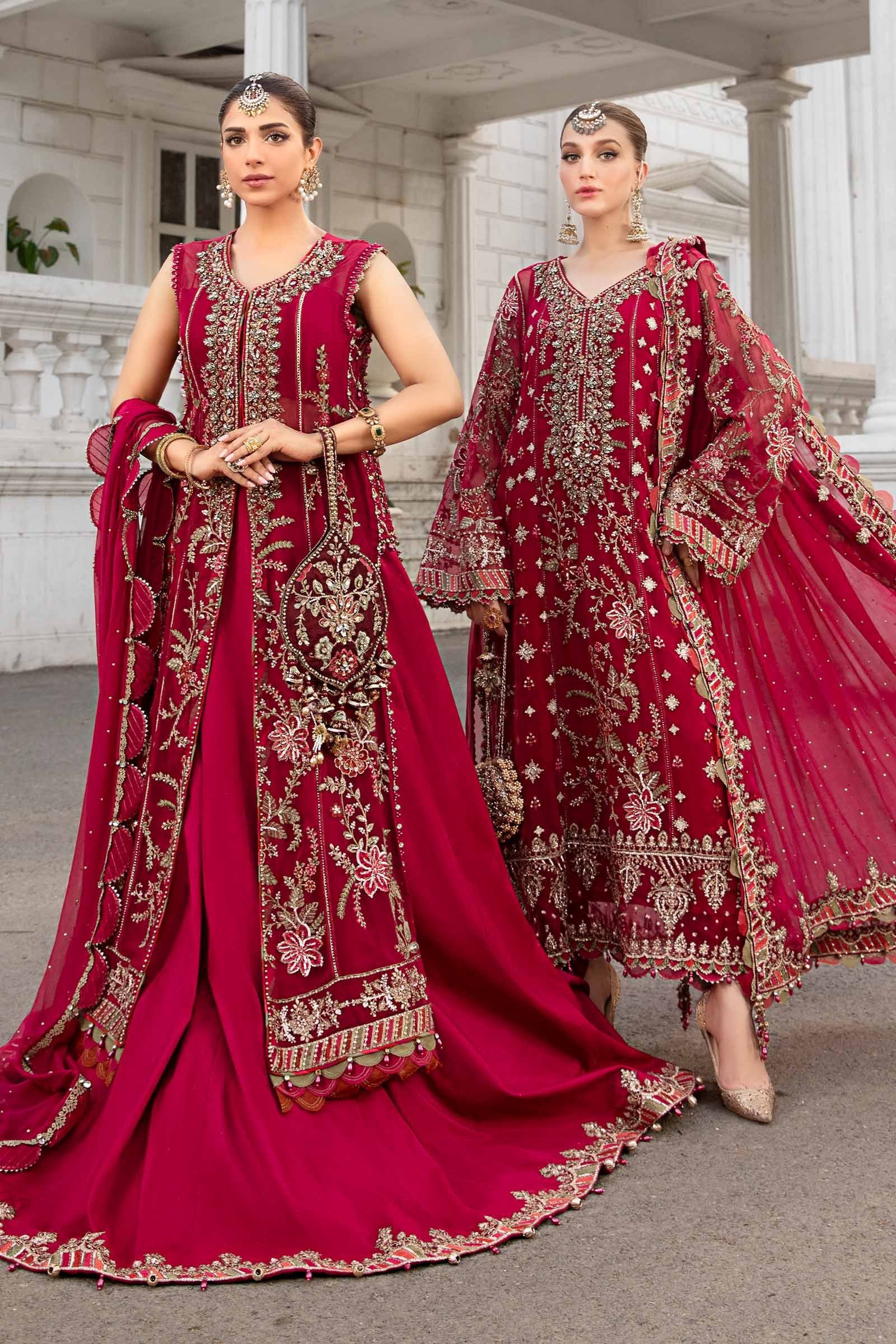 MB D7 Unstitched 3 piece