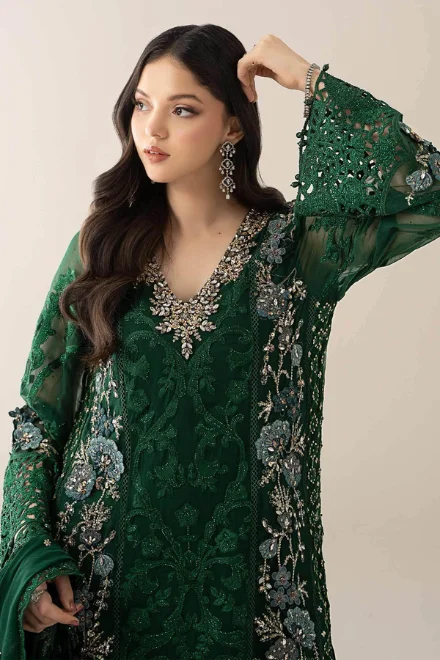 MB 3008 Unstitched 3 piece