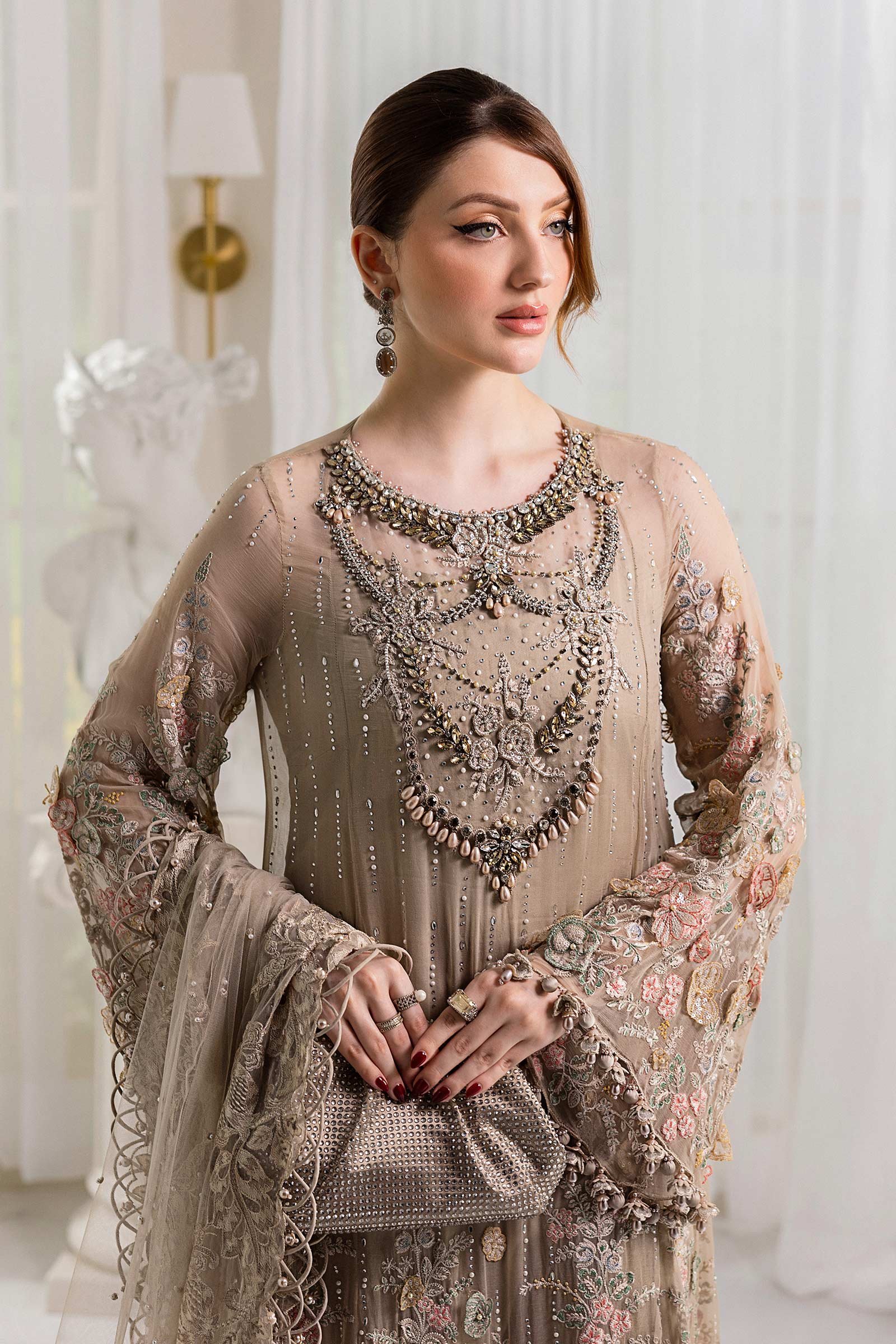 MB 2507 Unstitched 3 Piece