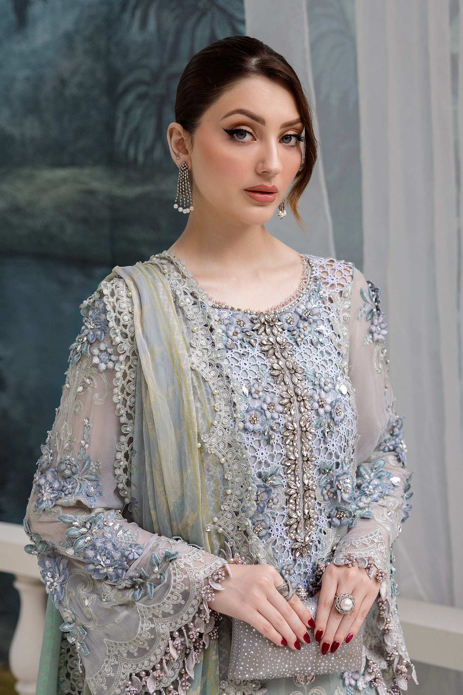 MB 2508 Unstitched 3 Piece