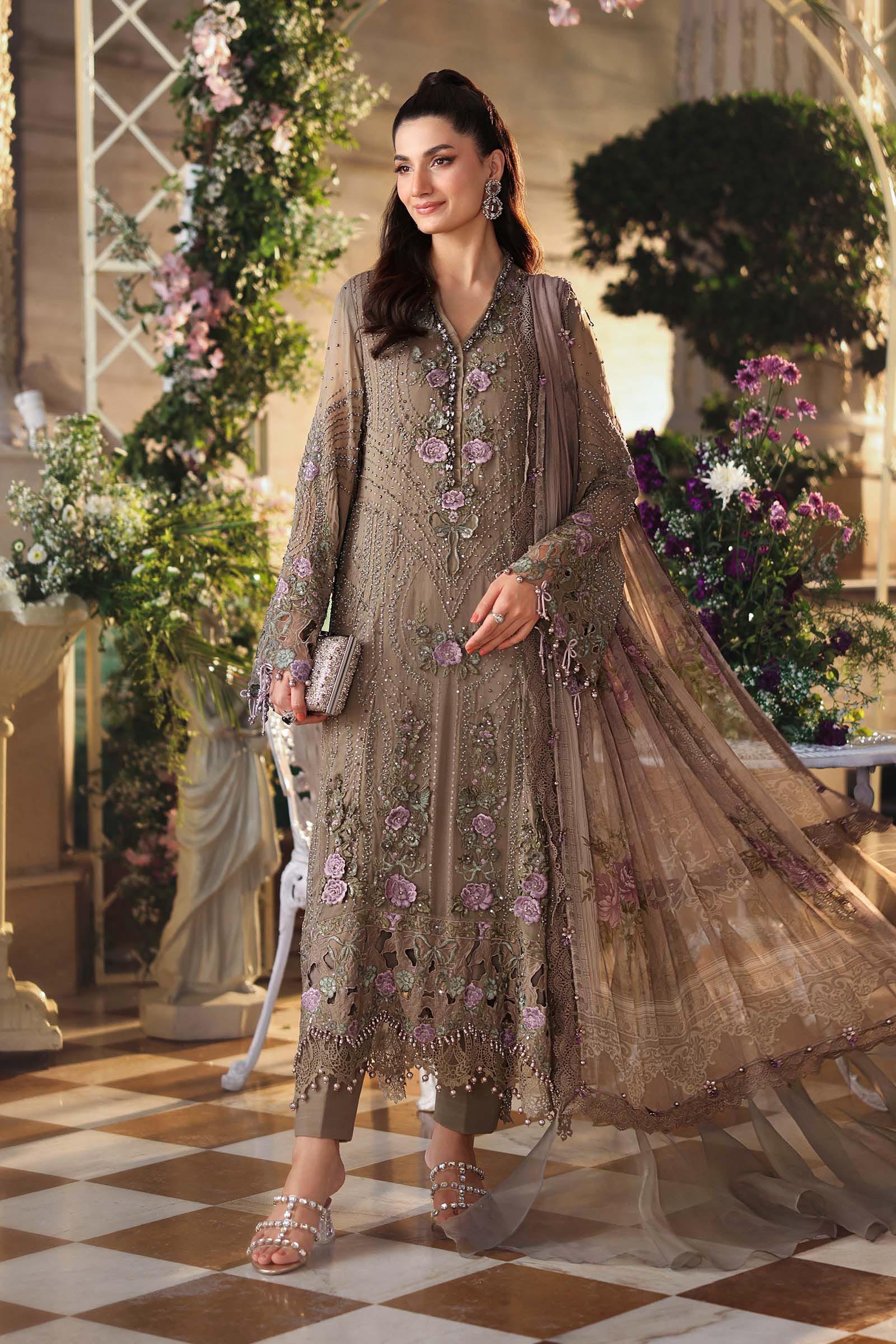 MB 2602 Unstitched 3 Piece