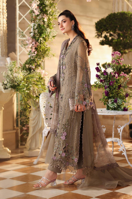 MB 2602 Unstitched 3 Piece