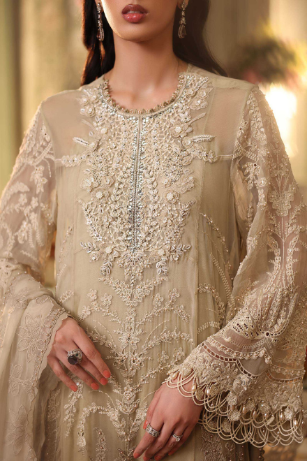 MB 2603 Unstitched 3 piece