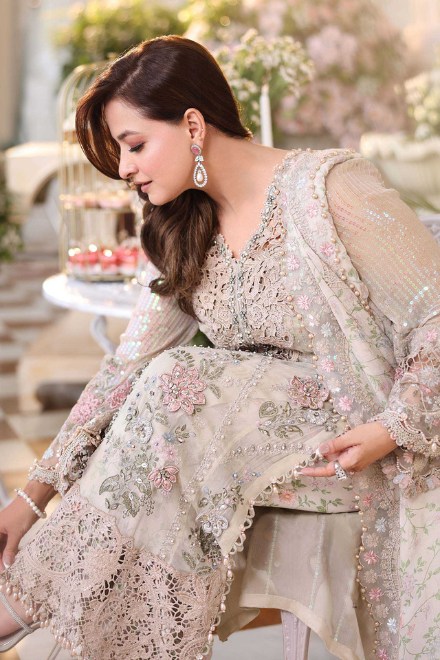 MB 2607 Unstitched 3 Piece