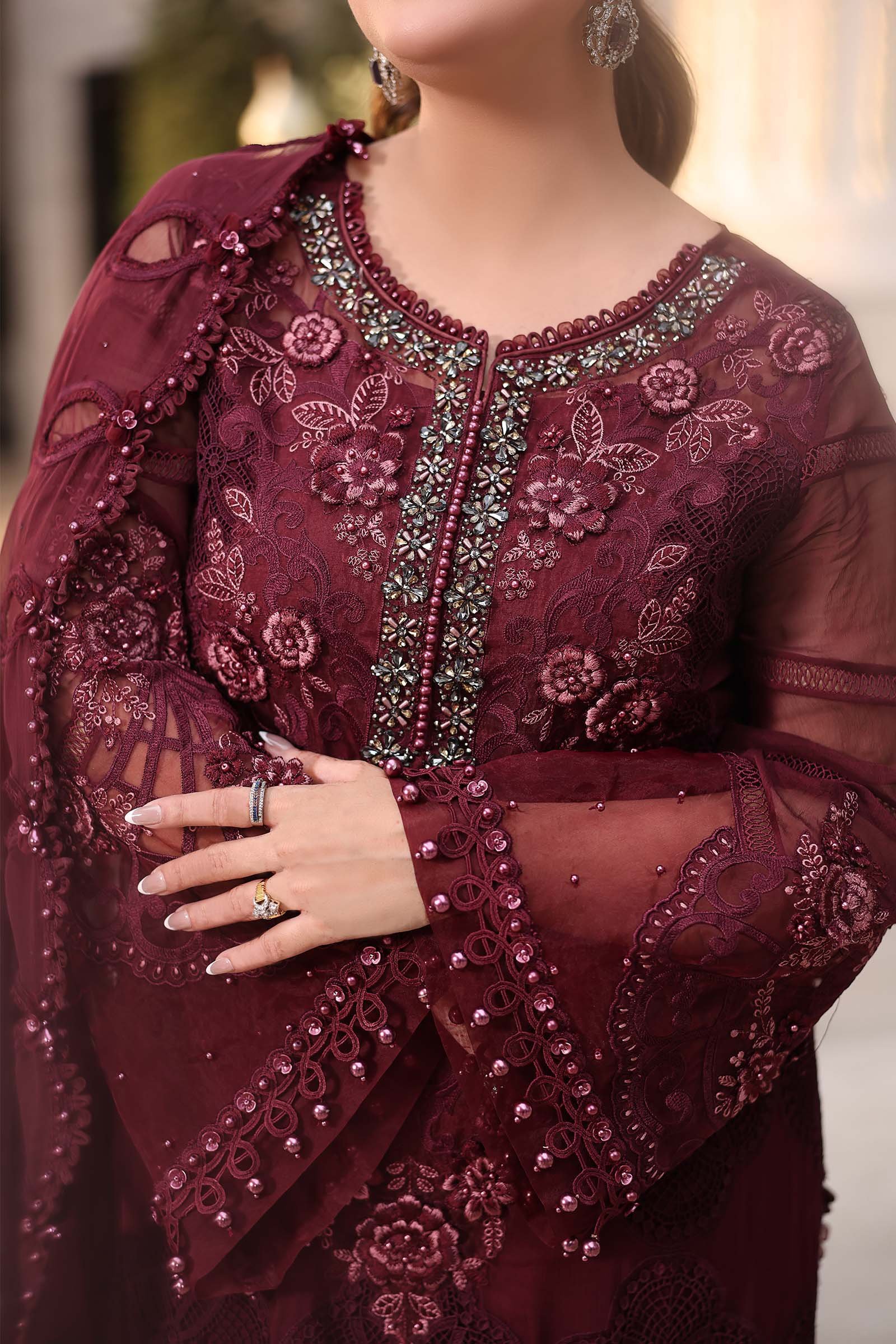 MB 2608 Unstitched 3 Piece
