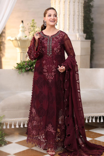 MB 2608 Unstitched 3 Piece