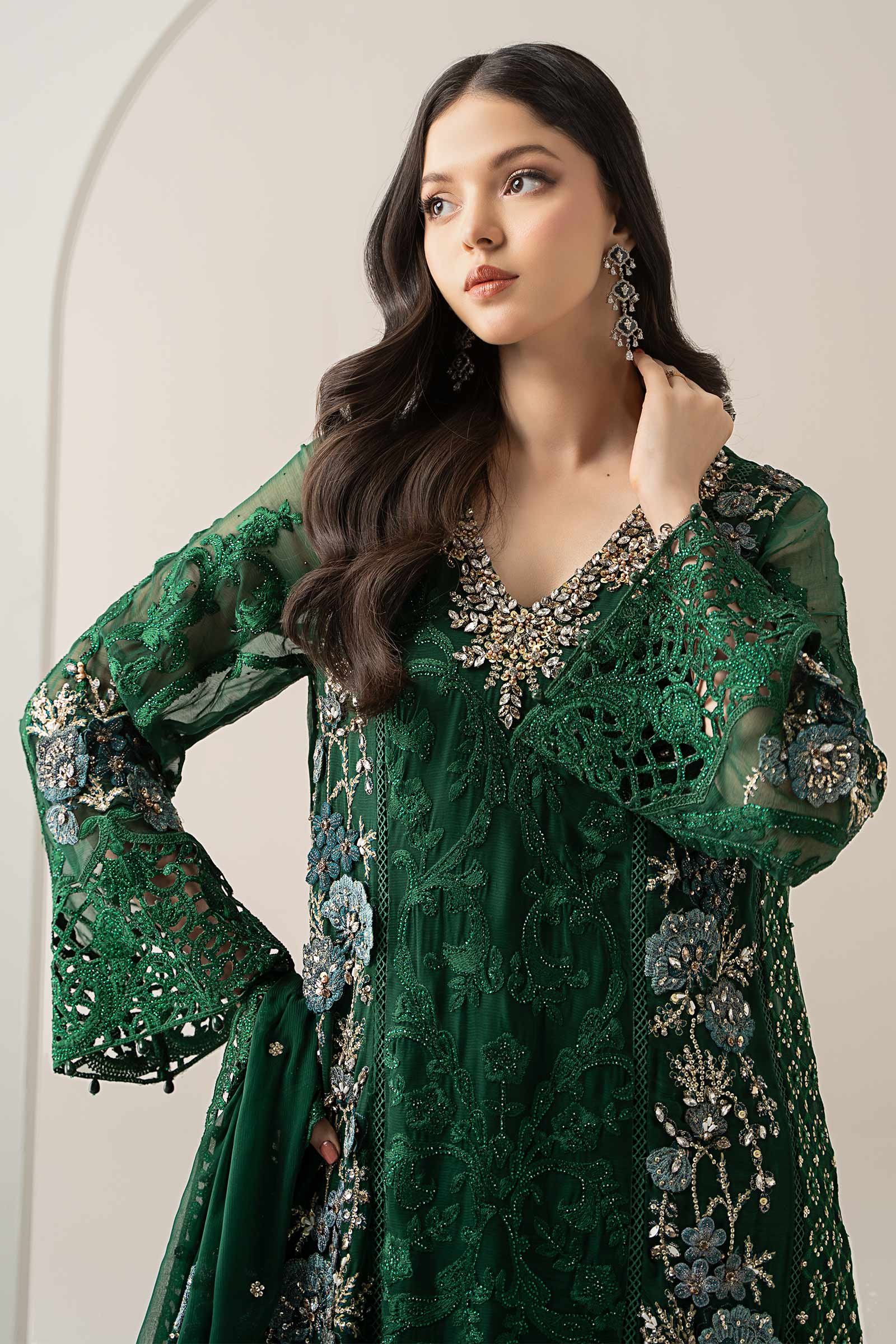 MB 3008 Unstitched 3 piece