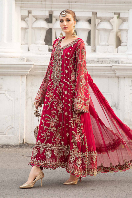 MB D7 Unstitched 3 piece